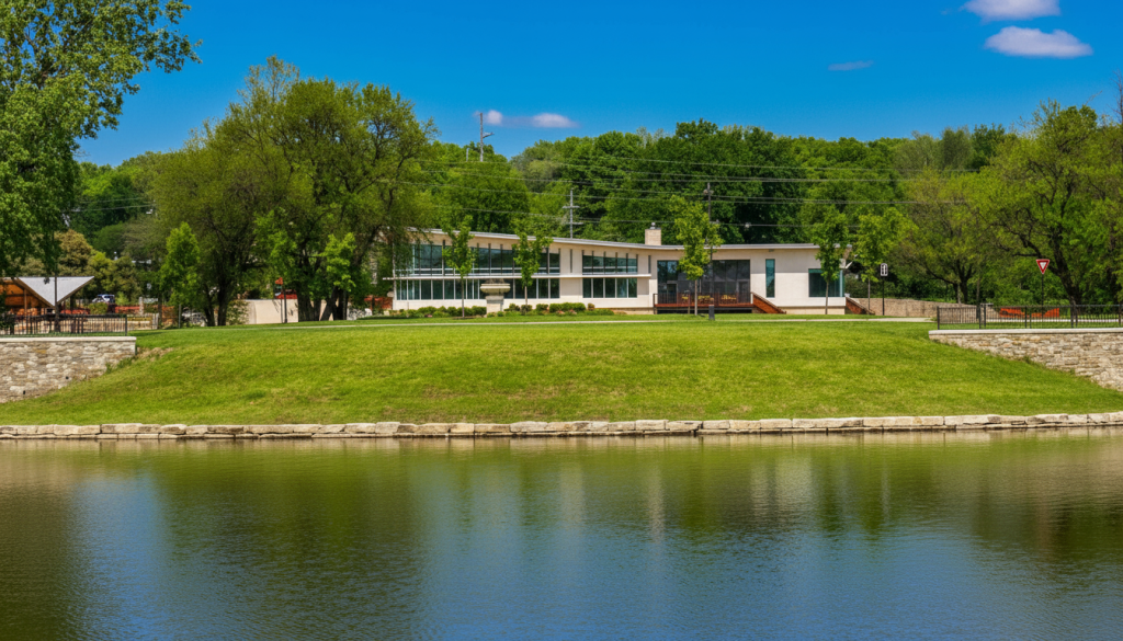 Meadowbrook park in prairie village Kansas
